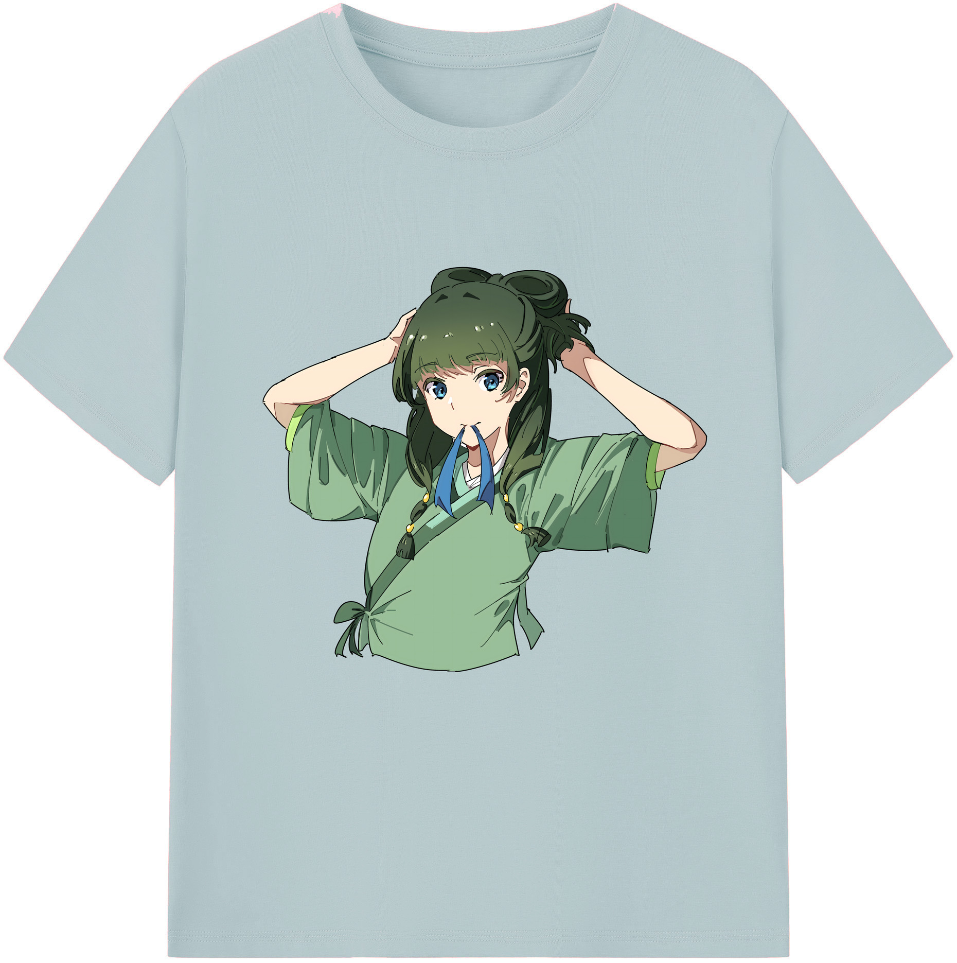 （画像用） 薬屋のひとりごと The Apothecary Diaries 綿100％半袖Tシャツ（フロントプリント）